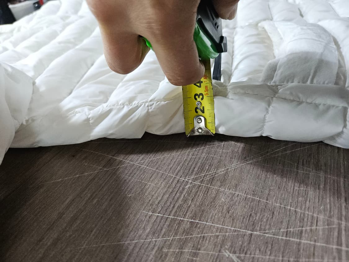 화이트 경량 다운 패딩 자켓  M 상품이미지5