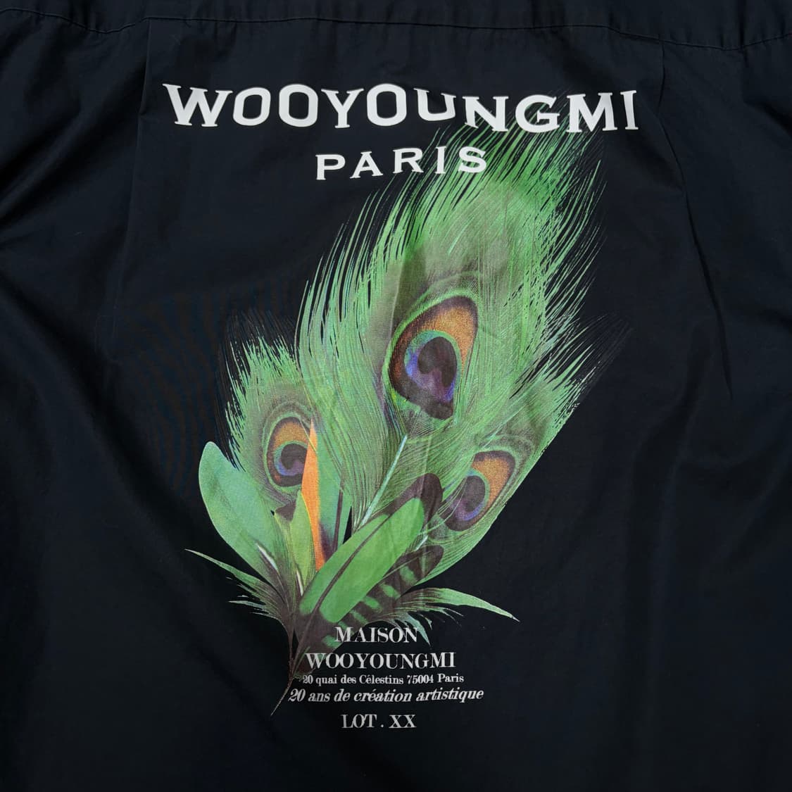 우영미 깃털 백로고 셔츠[2361] 상품이미지3