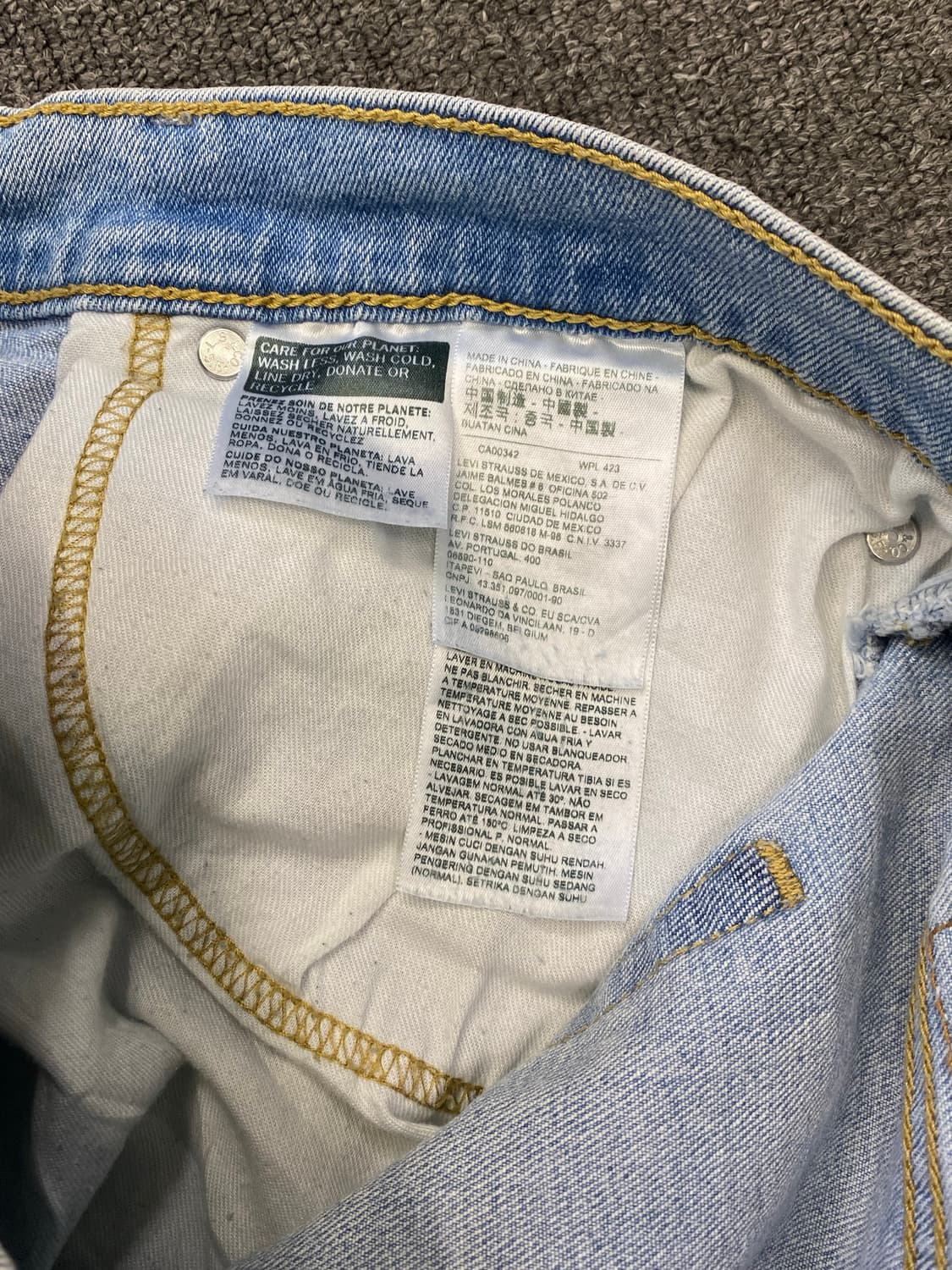 levis 리바이스 505 데님 쇼츠 상품이미지4