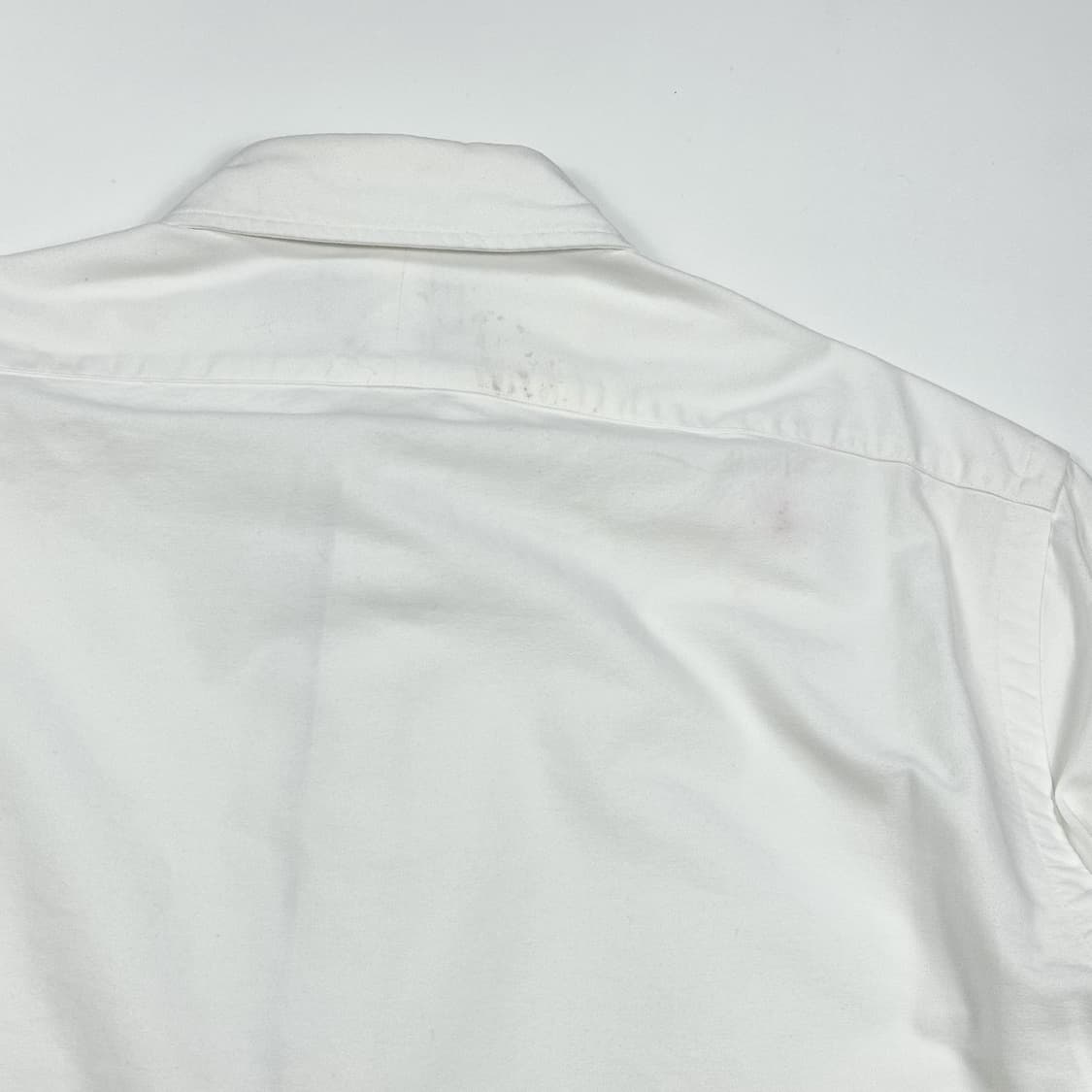 폴로 랄프로렌 클래식 핏 포켓 화이트 셔츠 (M) 상품이미지6