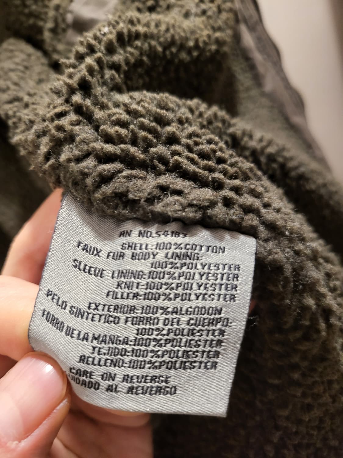 리바이스 안감 양털 브라운자켓 상품이미지6