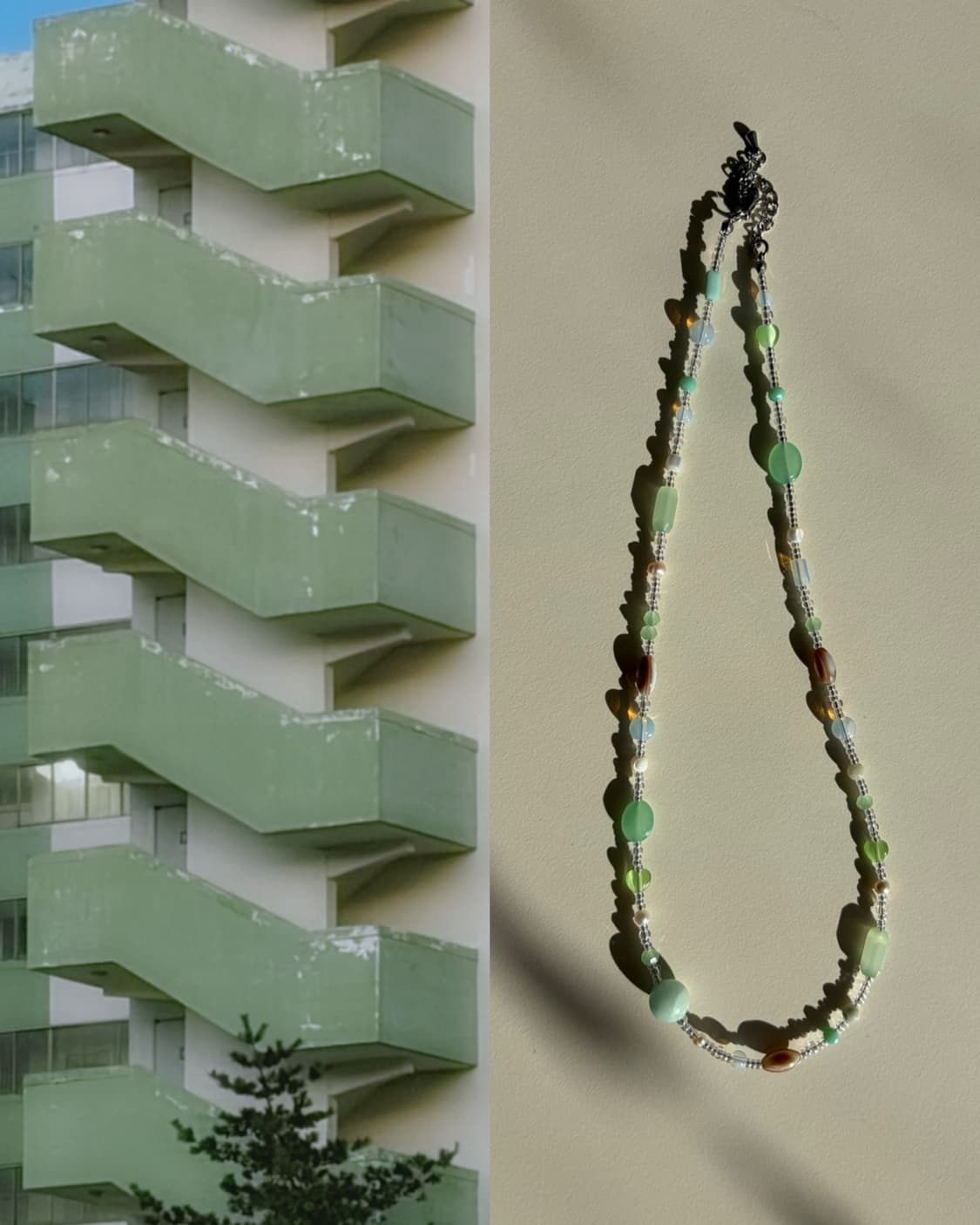 비즈원석목걸이260127 상품이미지1