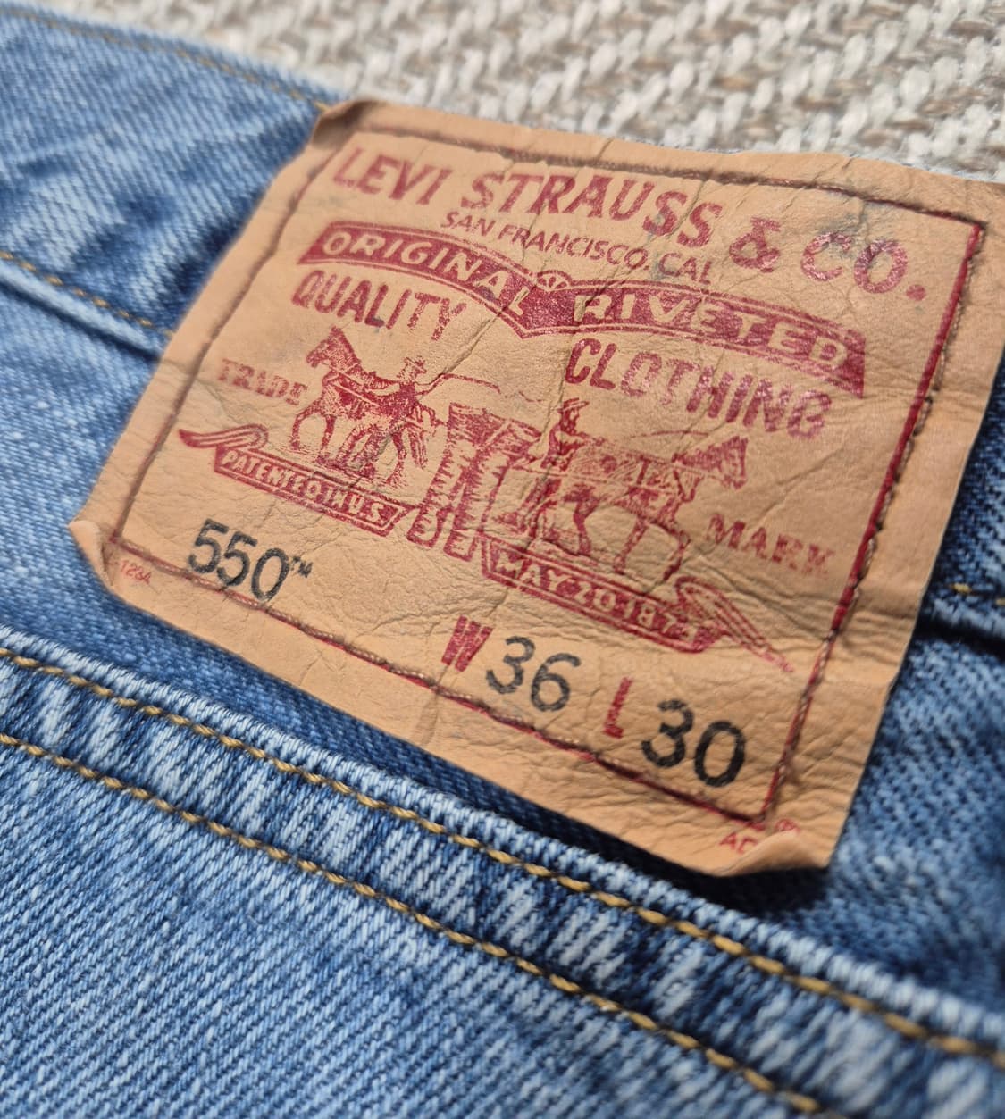 리바이스 550 w36(A15) 상품이미지4