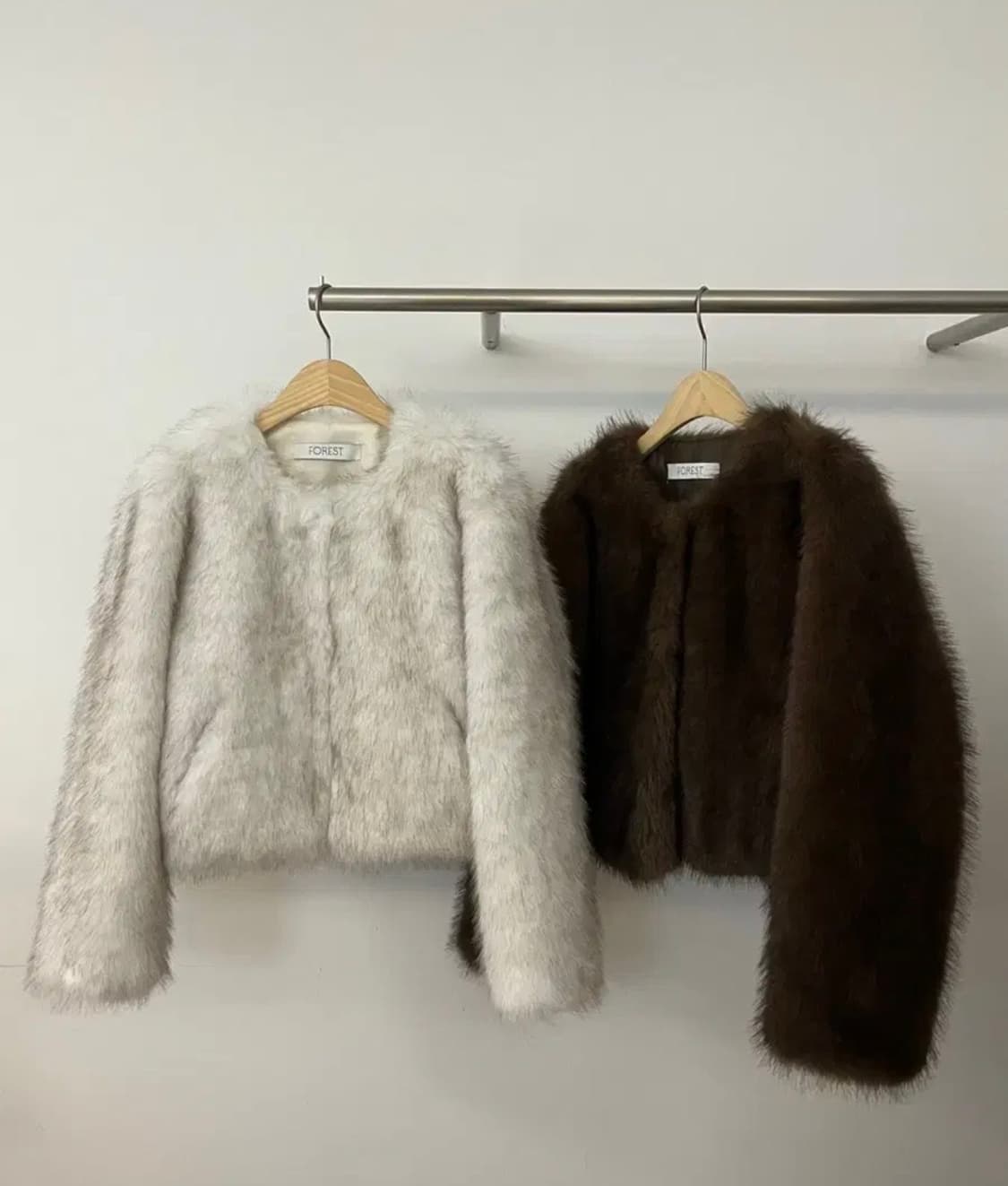 포레스트 엔조 퍼자켓 브라운  상품이미지3