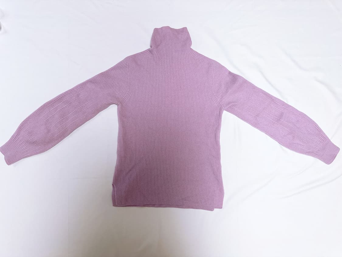 드벨르 울100 니트 라벤더 55 상품이미지5