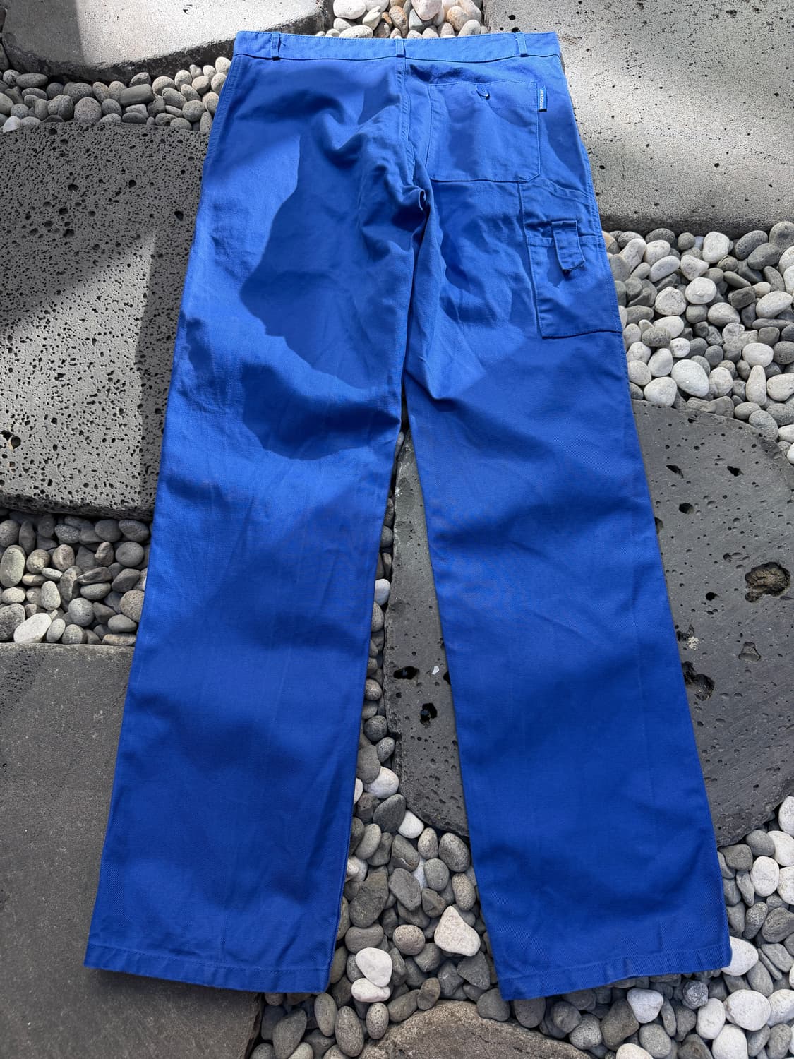 1990s LAFODEX WASHED BLUE 빈티지 프렌치워크팬츠 상품이미지2