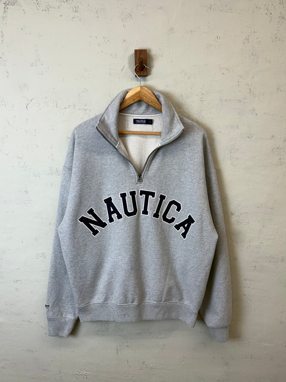 노티카 빈티지 컬렉션 스펠아웃 하프집 스웻셔츠 상품이미지1