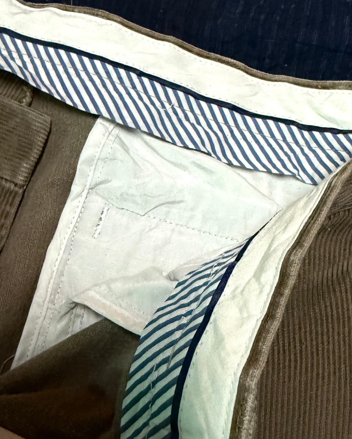 90‘s 로렌 랄프로렌 투턱 코듀로이 앤드류 팬츠 34 상품이미지4