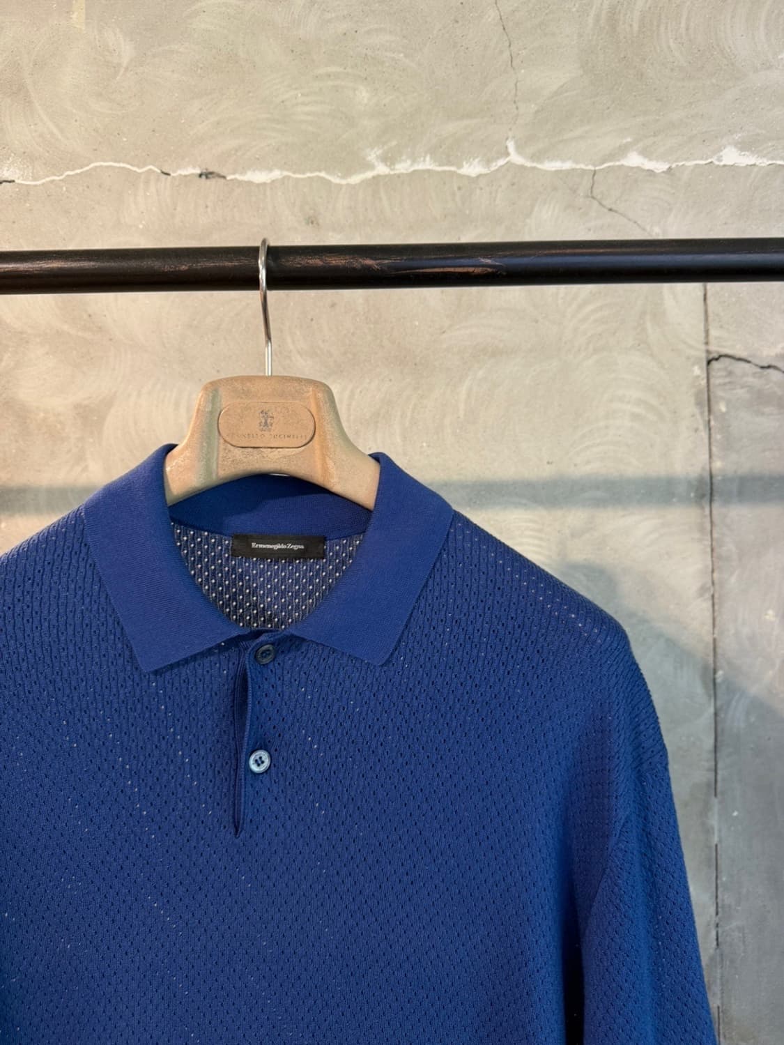 에르메네질도 제냐 코튼 실크 pk 셔츠 105 상품이미지4