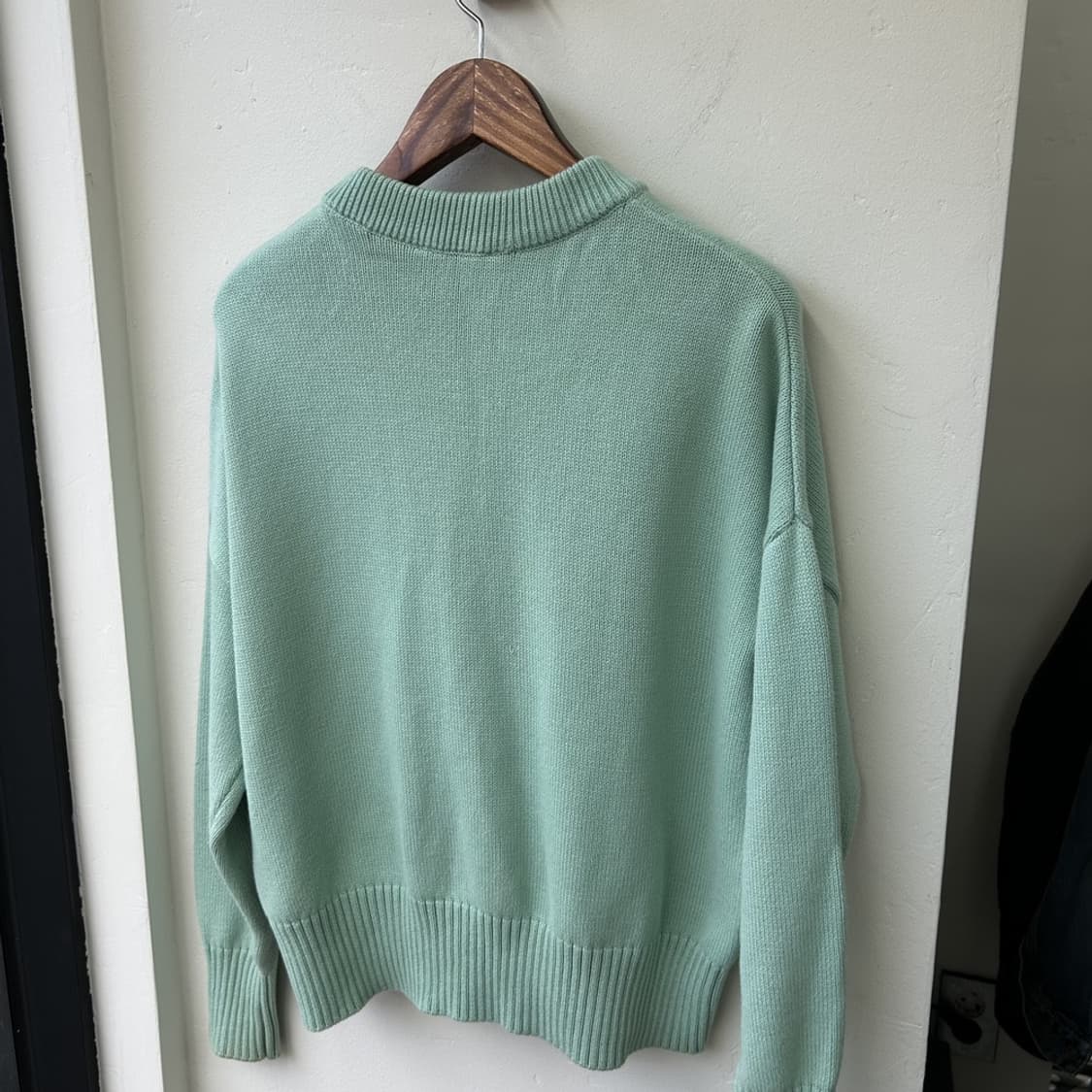 15841 - 아미 민트 빅하트 니트 상품이미지6