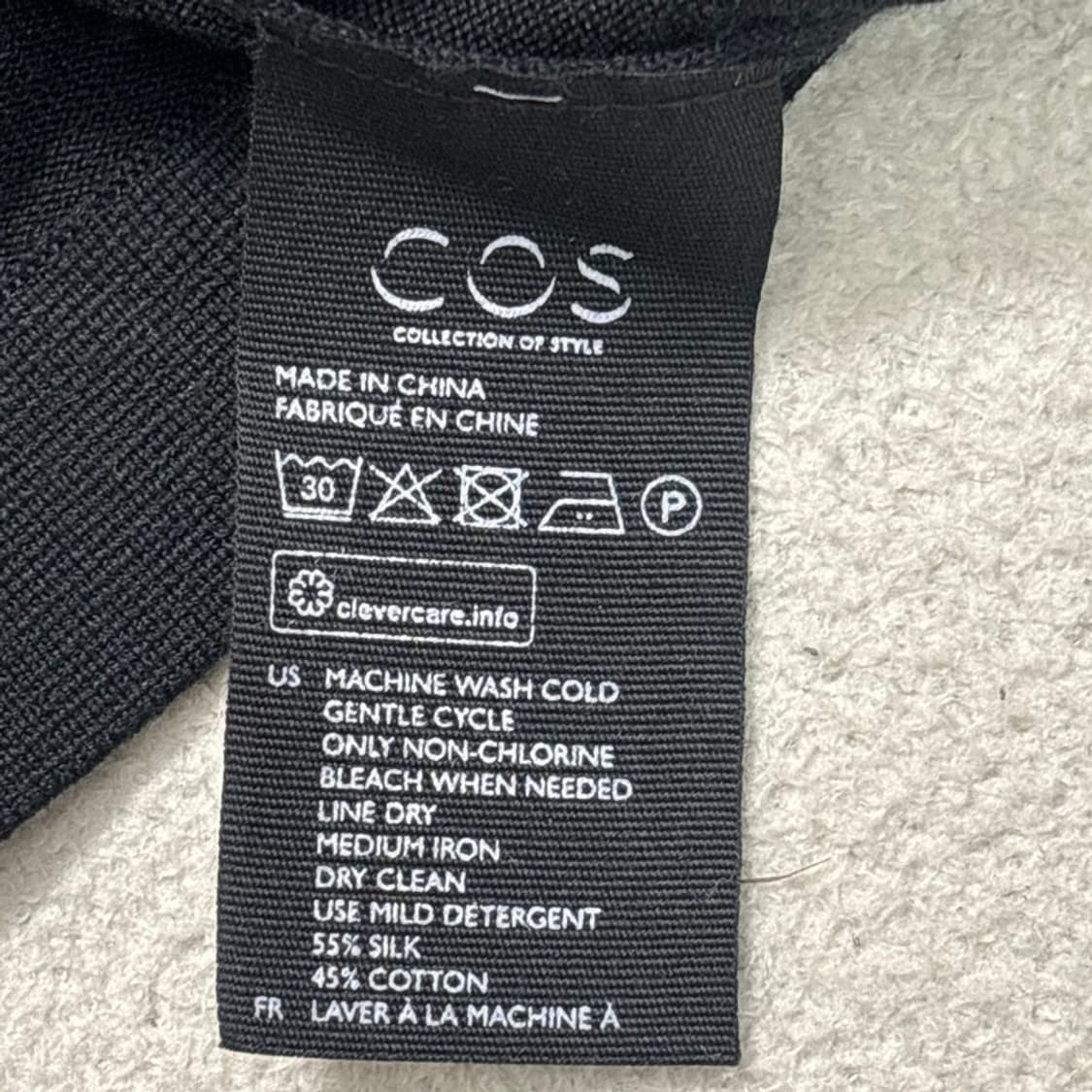 COS 니트웨어 블랙 L 상품이미지5