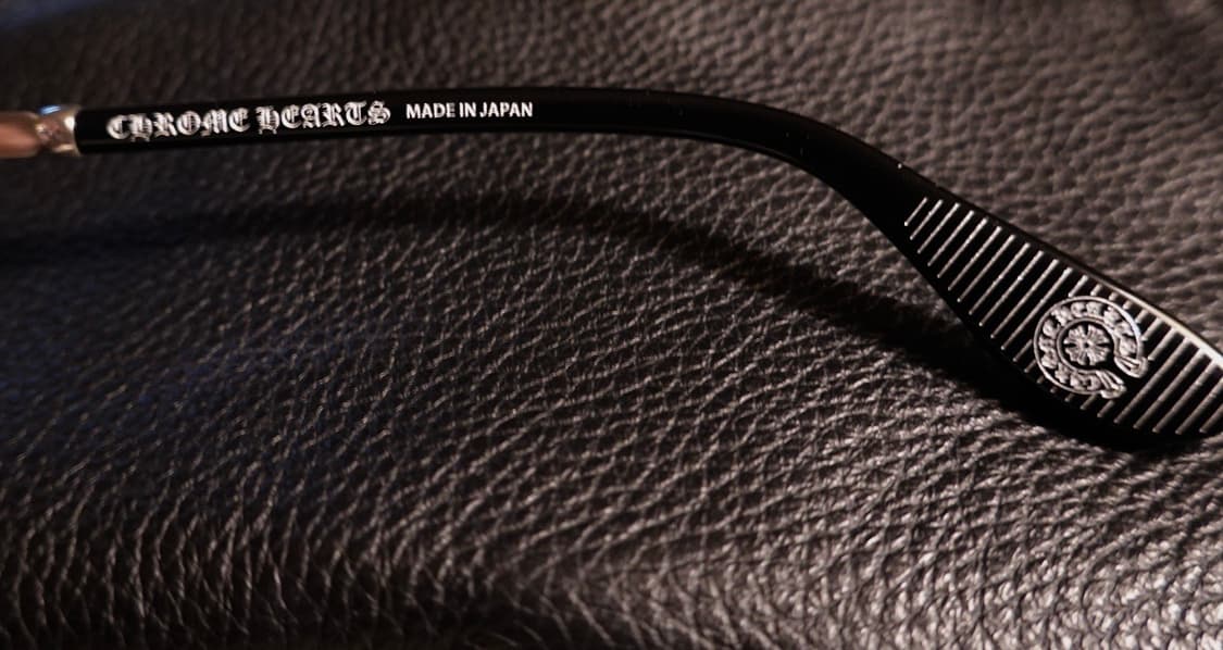 크롬하츠 보넨노이슈어2 블랙/브러쉬드실버 안경 상품이미지9