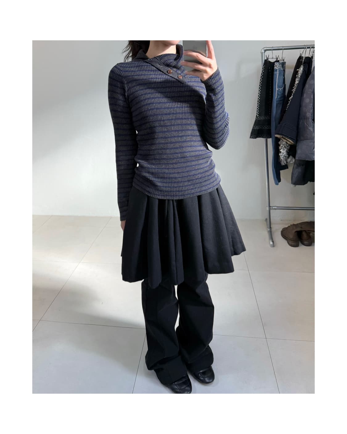 빈티지 스트라이프 티셔츠 상품이미지5