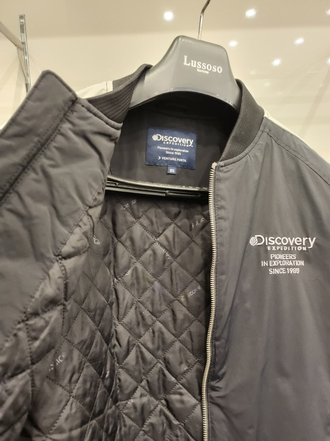 디스커버리 남성 블루종점퍼 상품이미지4