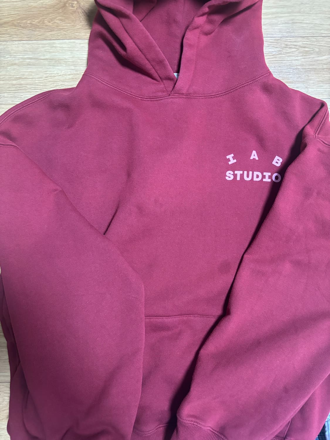 아이앱 스튜디오 라즈베리 후드티 상품이미지1