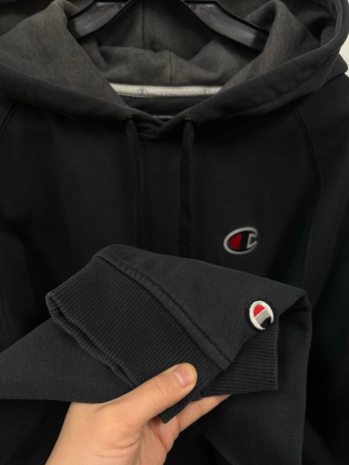 챔피온 스티치 후드티 상품이미지3