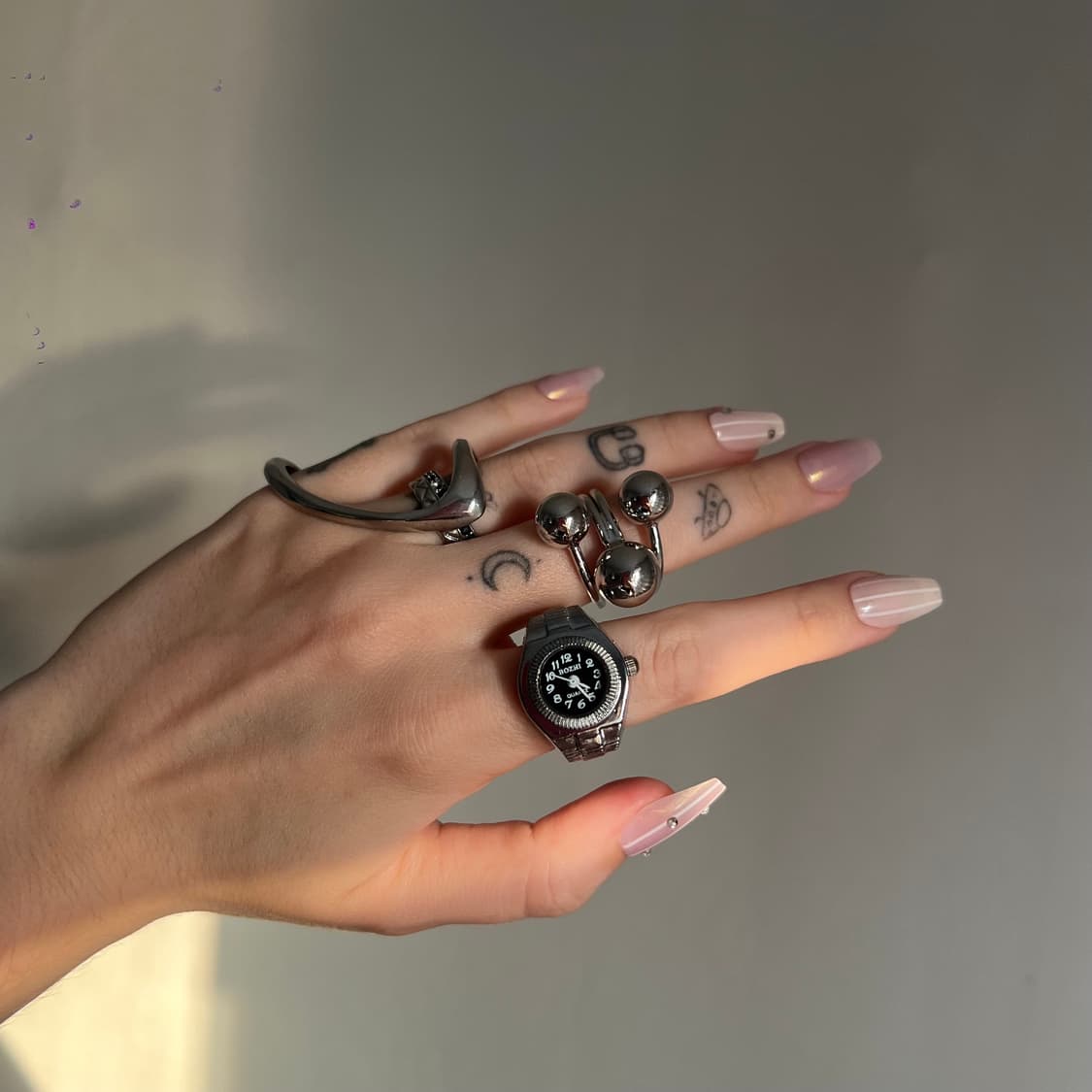 시계 반지 (블랙 다이얼) 🖤 상품이미지4