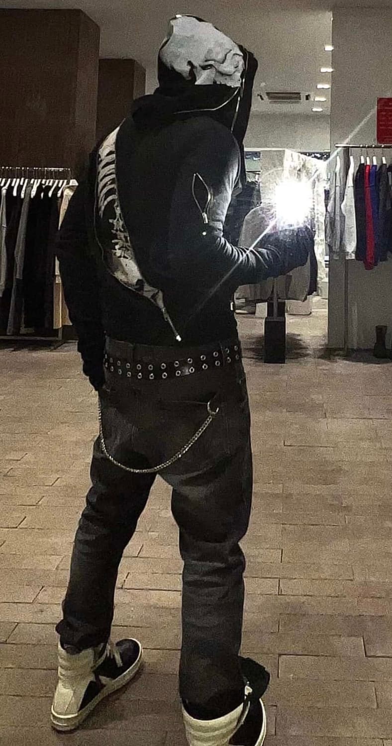 PPFM사선 후드집업 팝니다 상품이미지1