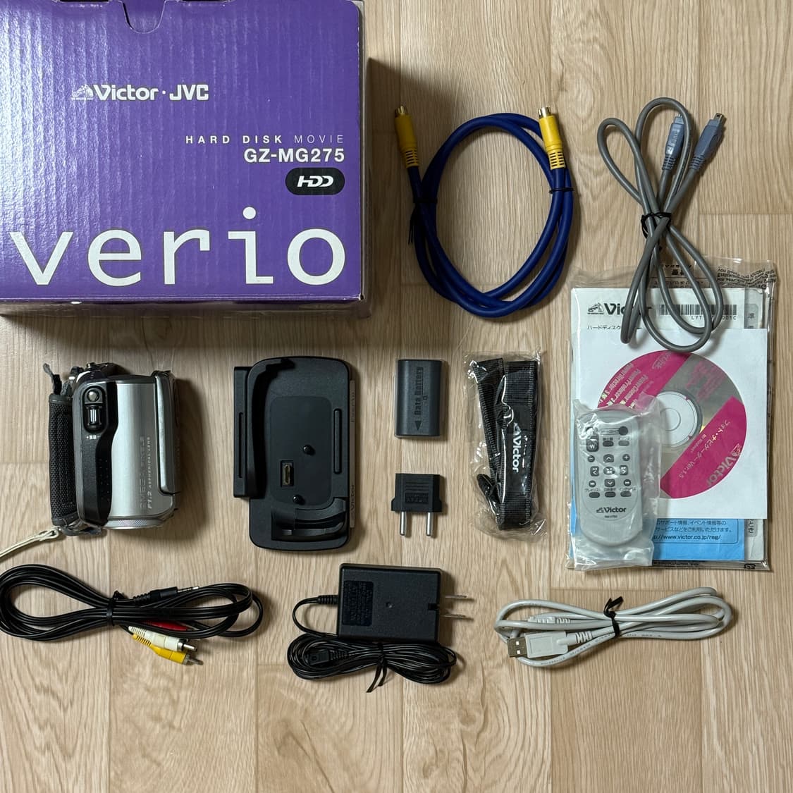 풀박스 JVC GZ-MG275 캠코더 MG255 빅터 Victor 캠코더 상품이미지10