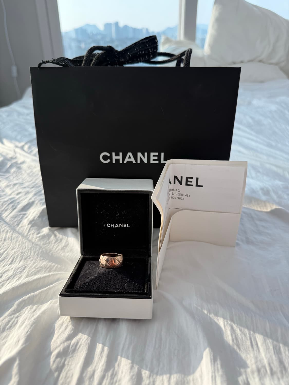 Chanel 코코크러쉬 반지 [ 베이지골드 55 ] 상품이미지1