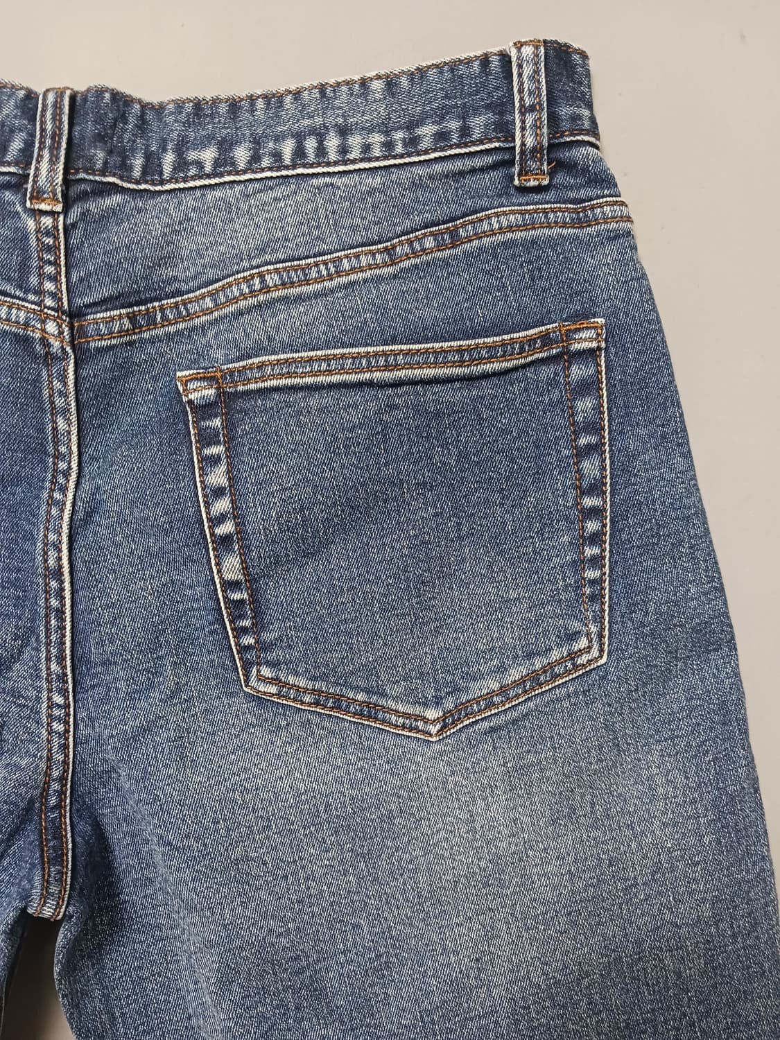 [34] 무신사 스탠다드 중청 테이퍼드 크롭 진 청바지 상품이미지9