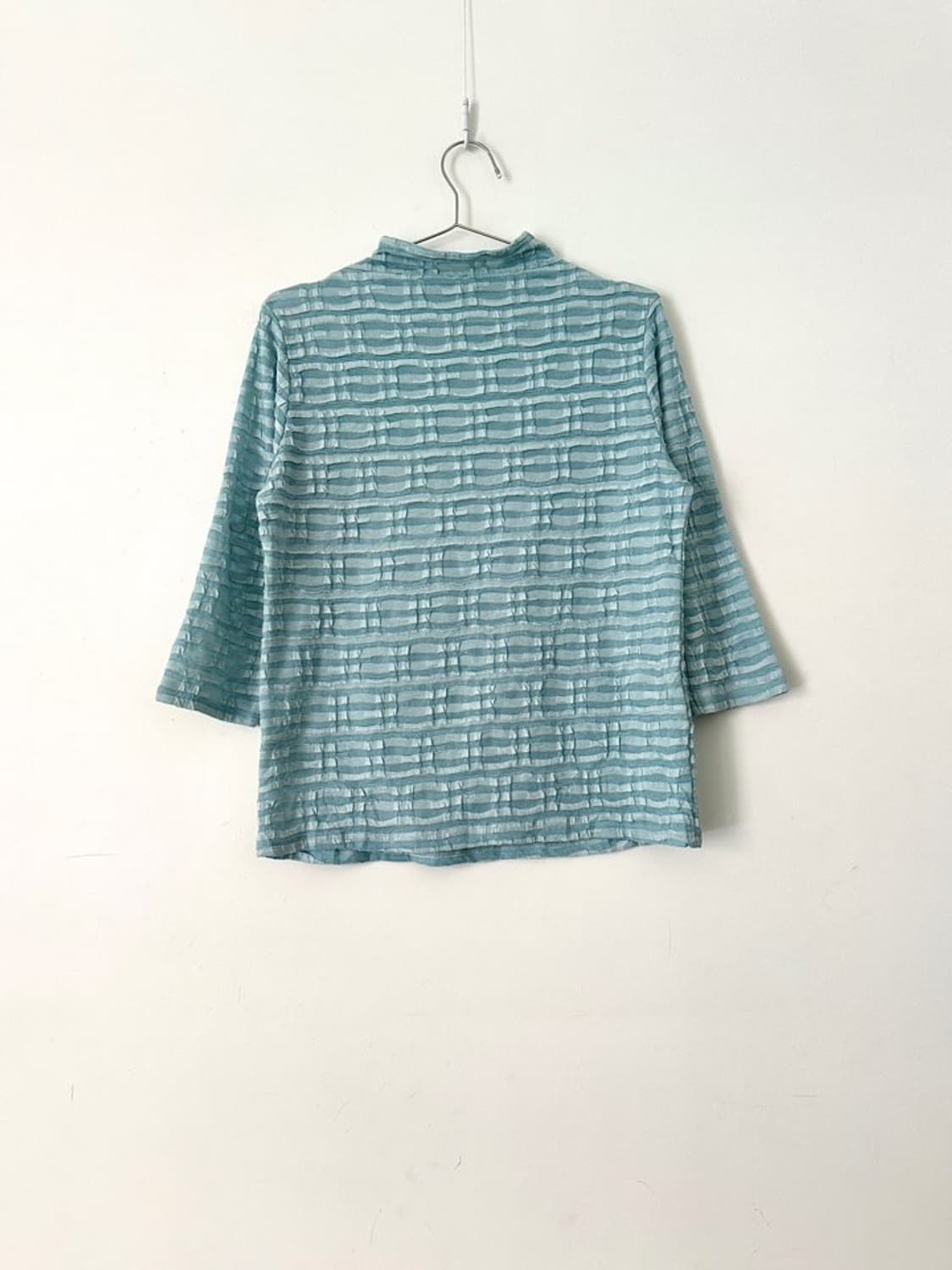 Jacqurd stripe top / sky blue 상품이미지3