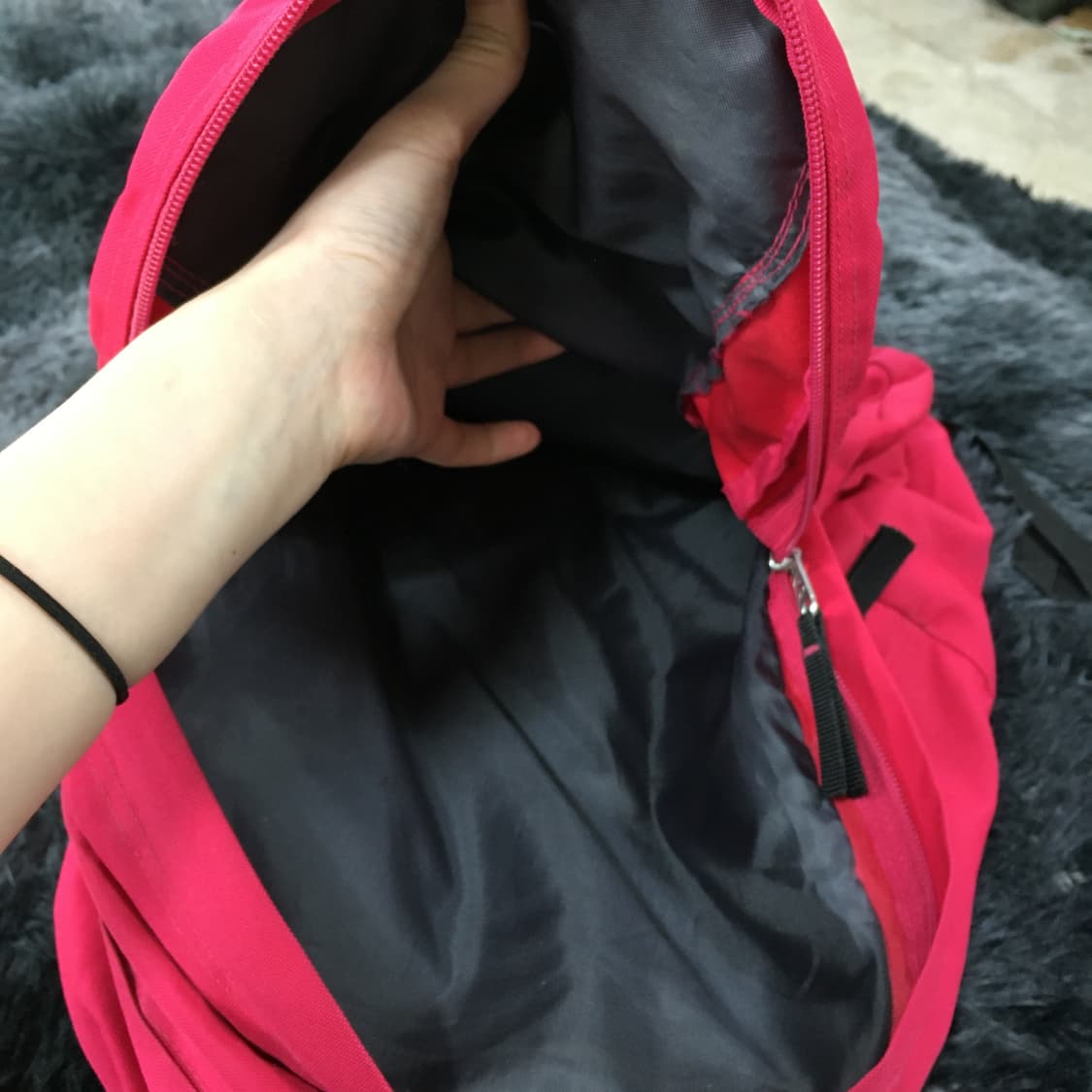 투티/0380 JANSPORT 백팩 빈티지 빅스튜던트 핑크 가방 수납 상품이미지9