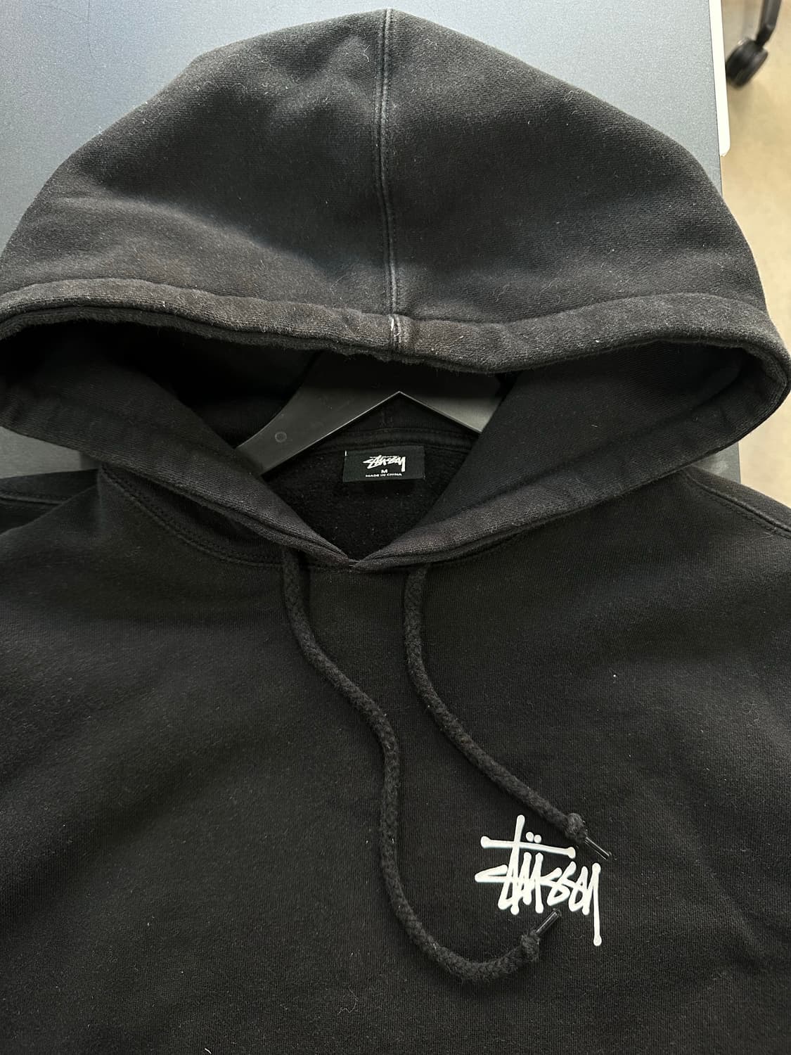 스투시 베이직 백로고 후드티 상품이미지7