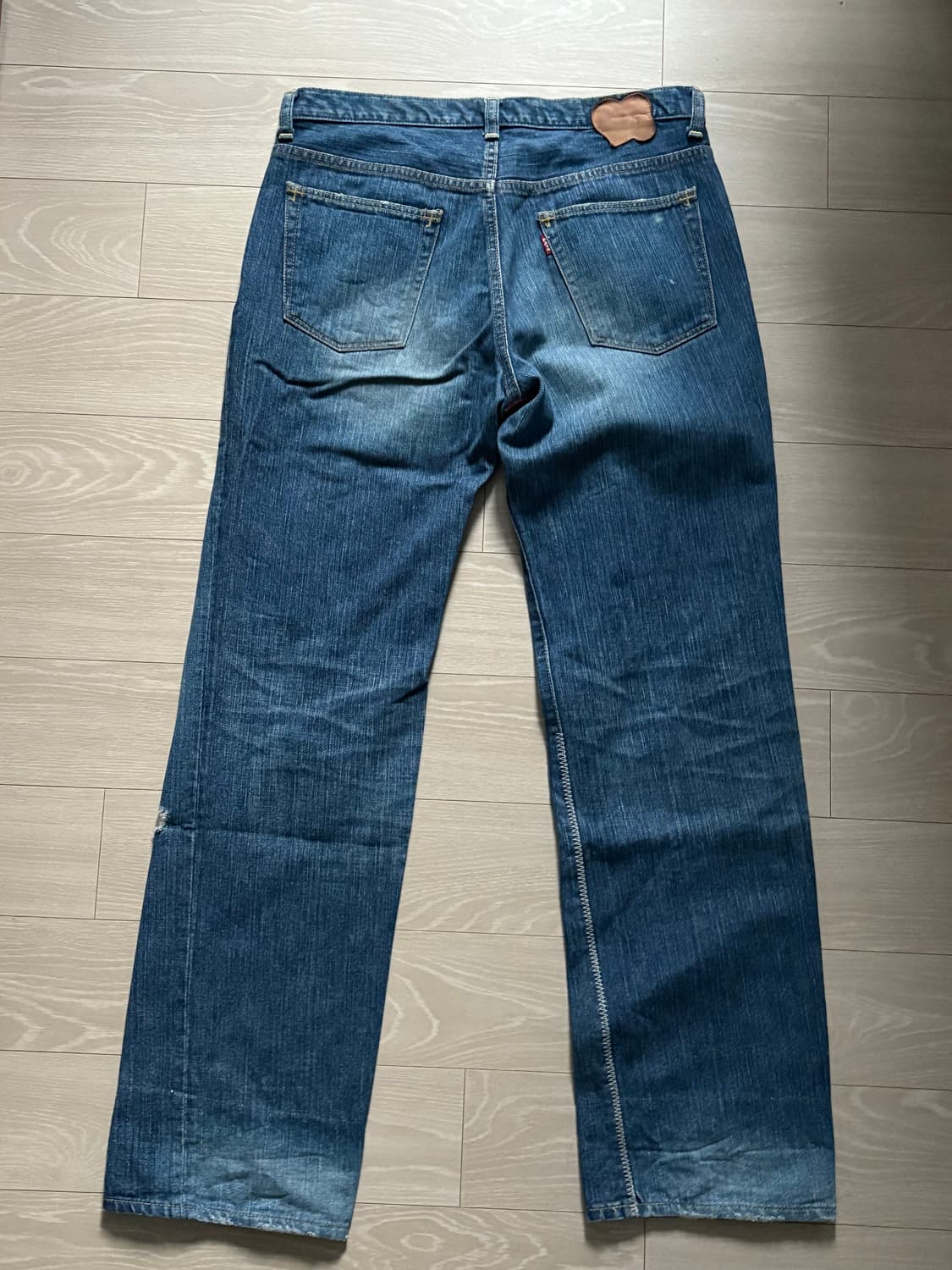 넘버나인 03aw 커트기 패치워크 진 상품이미지5