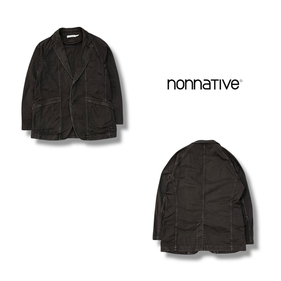 논네이티브 데님 블레이저 y14154 상품이미지1