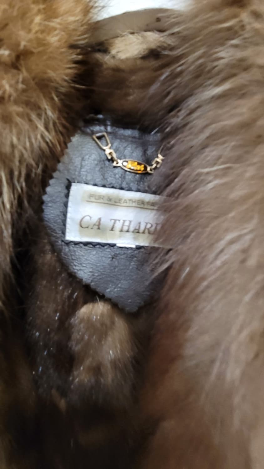 디자이너 밍크내피 폭스퍼 롱코트 상품이미지3