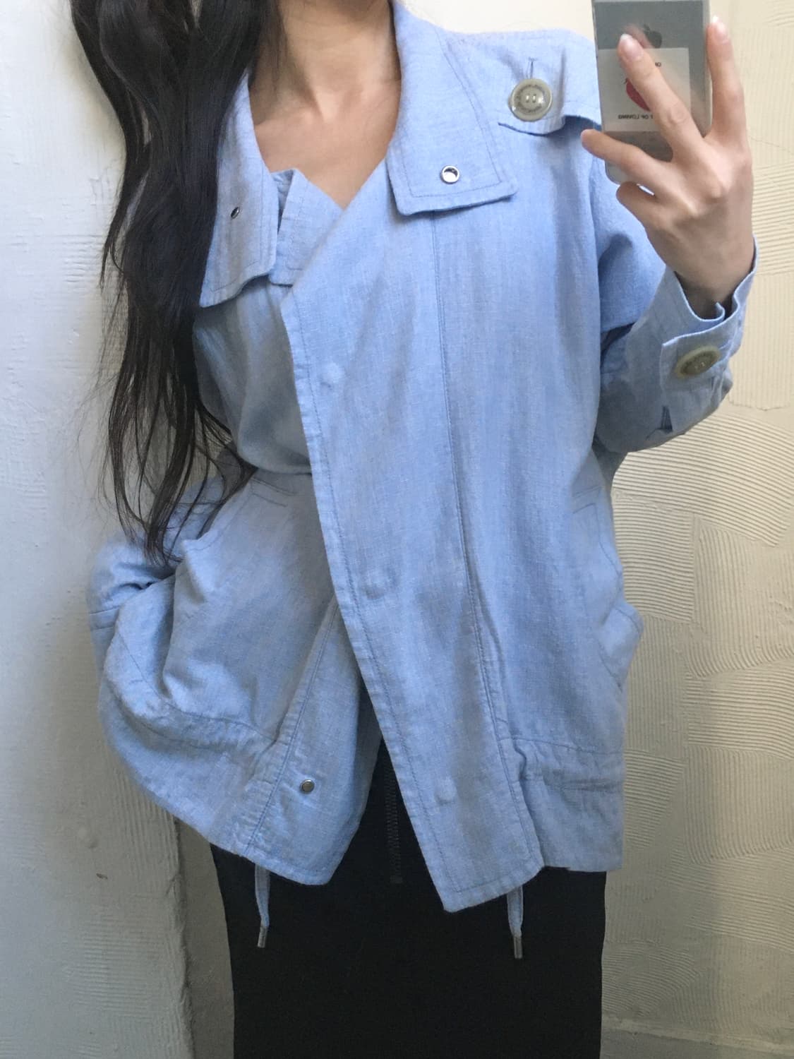 Vivienne Westwood 비비안웨스트우드 린넨 스카이블루 자켓  상품이미지1