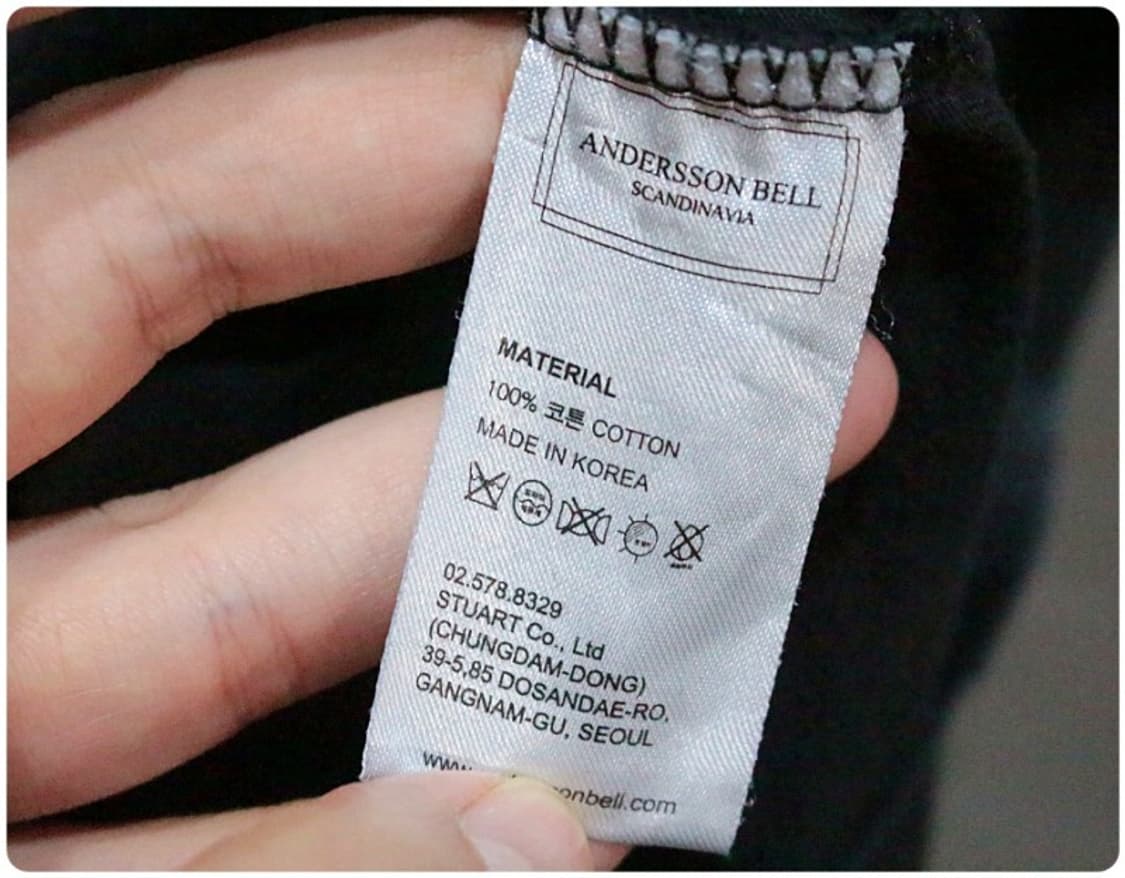 앤더슨벨 프린트 반팔 티셔츠 M 상품이미지7