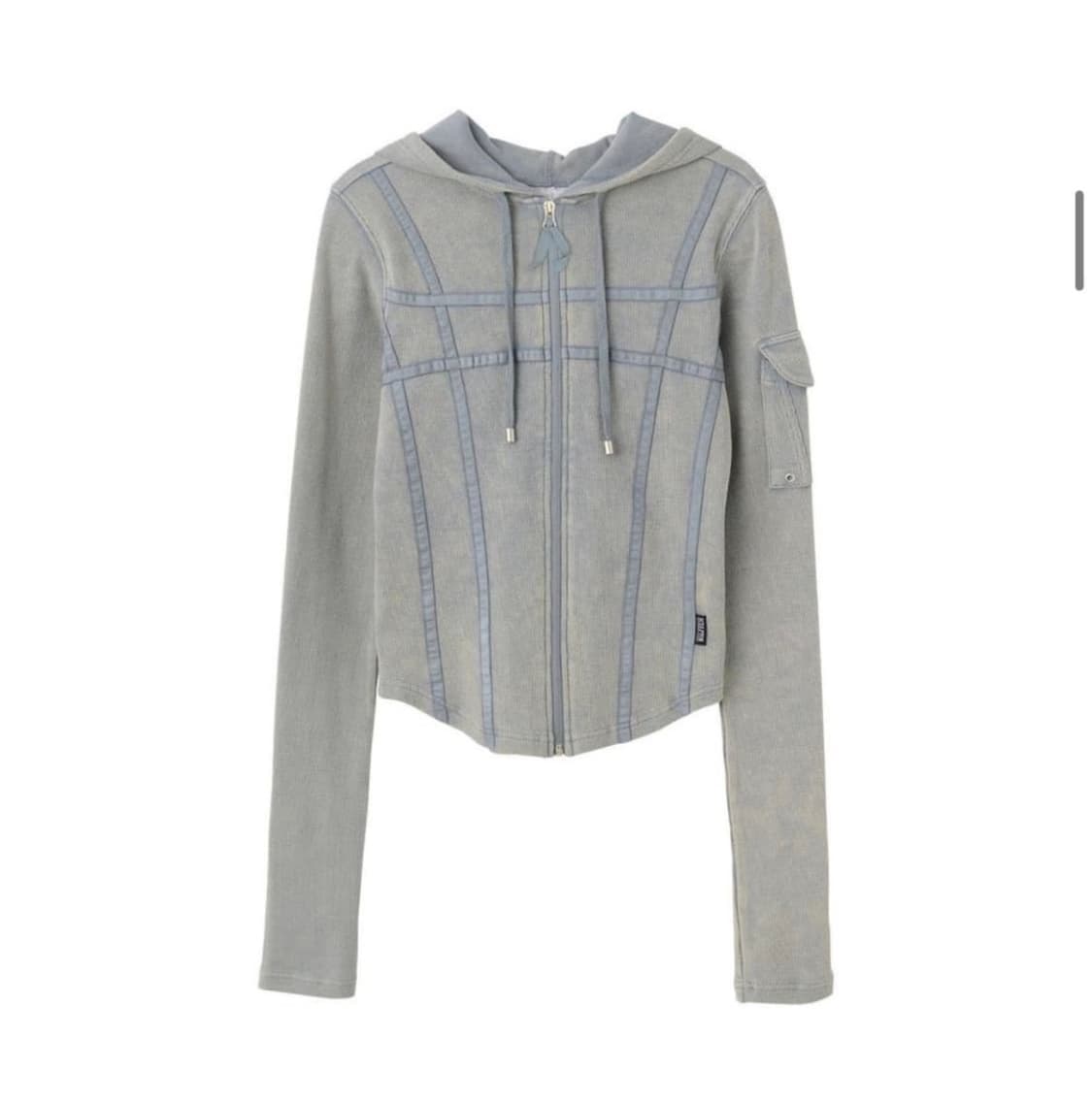 스컬프터 washed sage 후드집업 M 상품이미지1