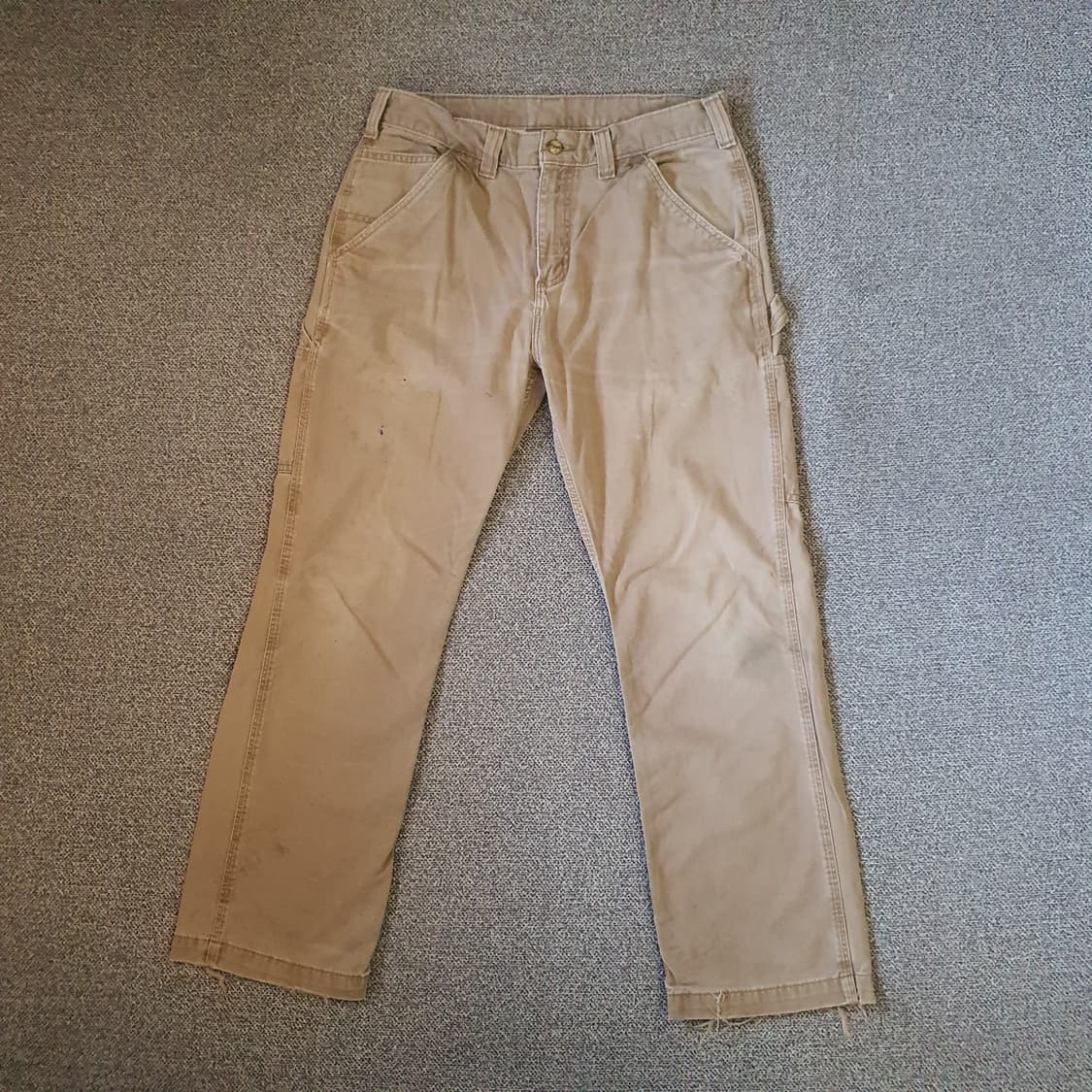 칼하트 B324 DKH 릴렉스 핏 트윌 던가리 팬츠  no.96 상품이미지2