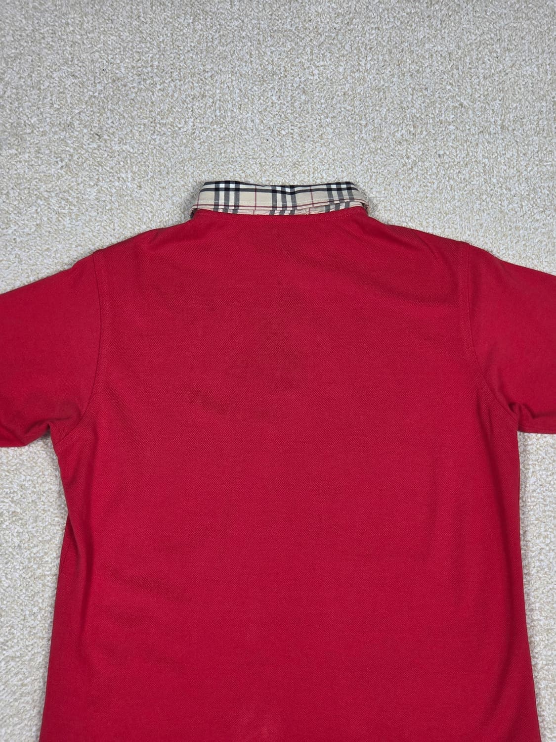 [버버리] 런던 노바체크 카라 반팔 티셔츠 | S00033 상품이미지6