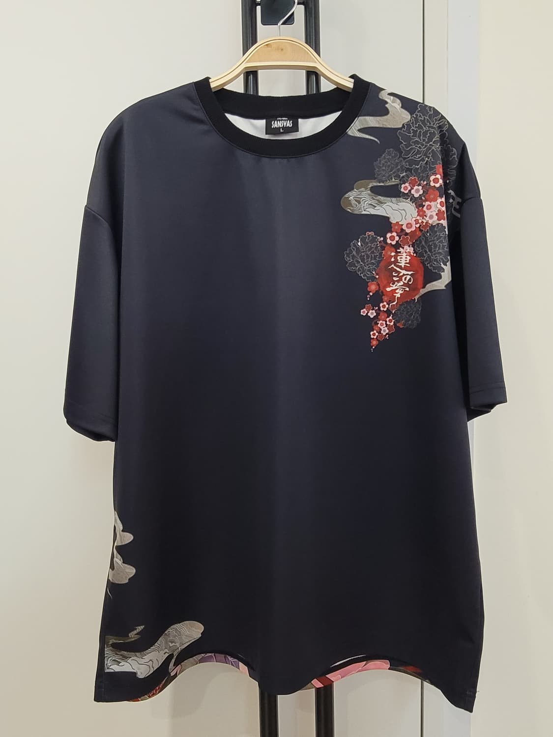 JPN 게이샤 워리어 오버핏 티셔츠 L사이즈 미착용 상품이미지1