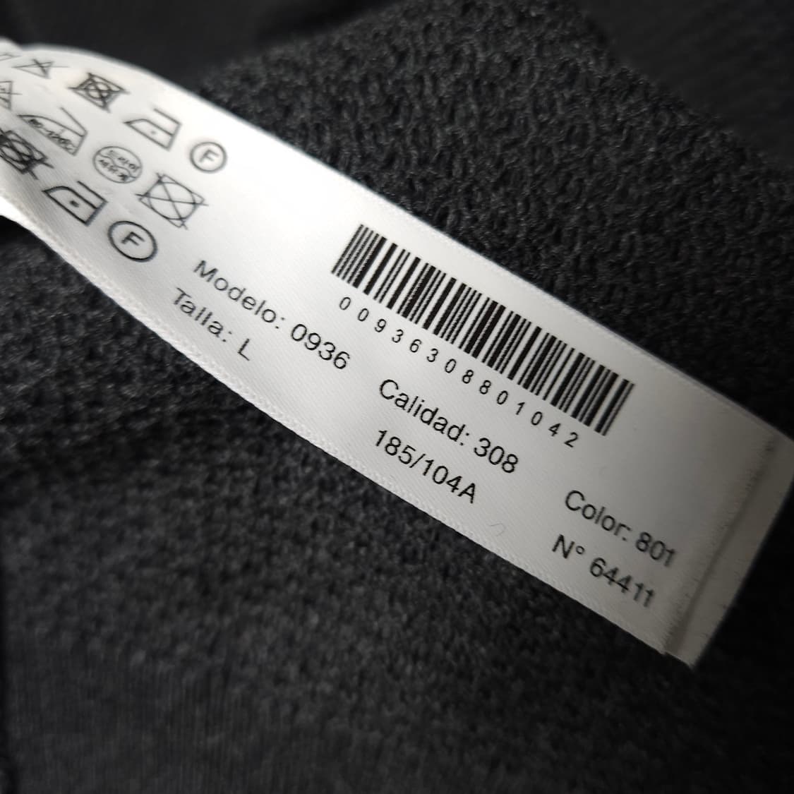 L ) 마시모뚜띠 남성 니트 차콜 상품이미지4