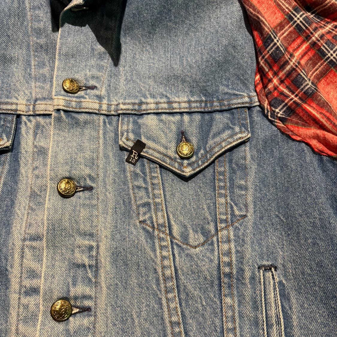 R13 리빌드 데님자켓 상품이미지3