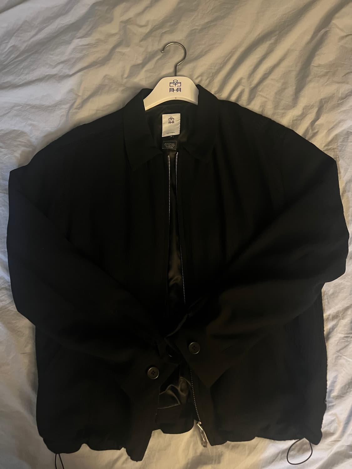 [3] 폴리테루 집카라 자켓 블랙 상품이미지2