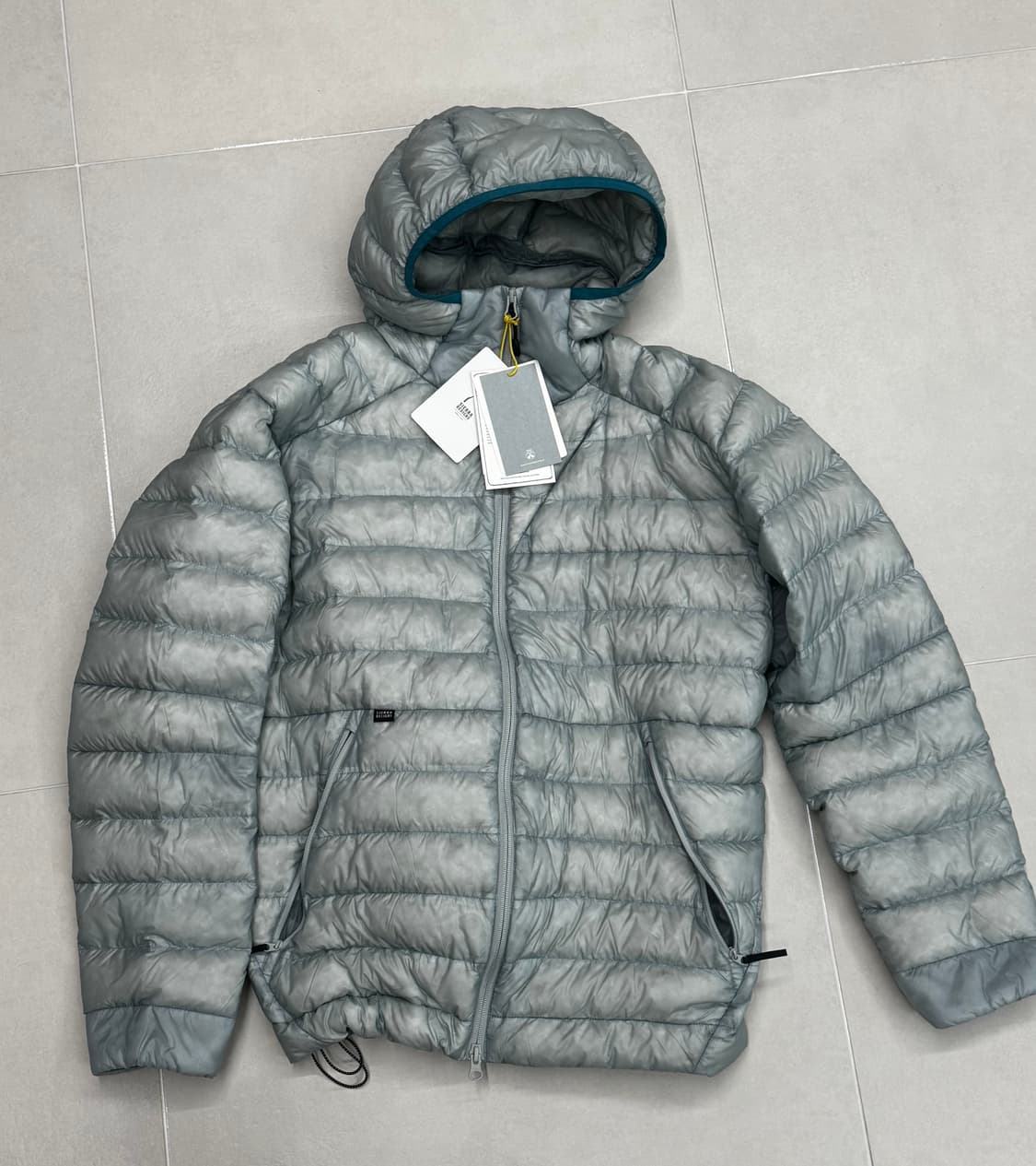 시에라디자인 뮤어 경량패딩 라이트그레이 L사이즈 상품이미지1