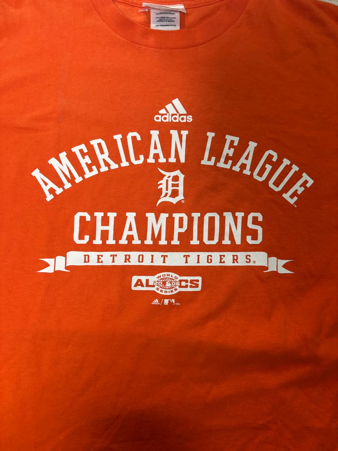 00s Adidas Detroit Tigers T Shirt 상품이미지2