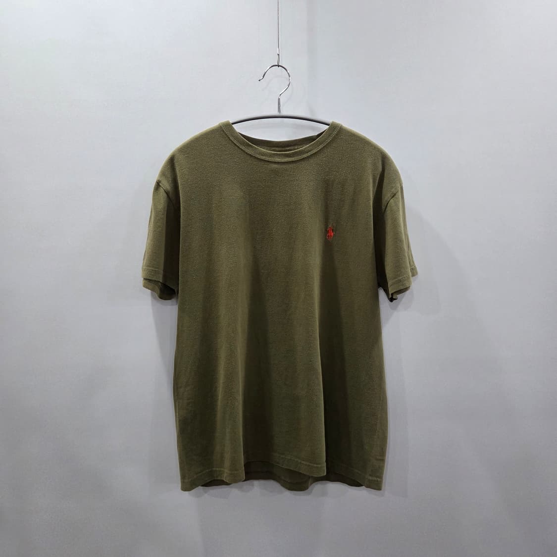 폴로랄프로렌 코튼 반팔티 카키 S 상품이미지1