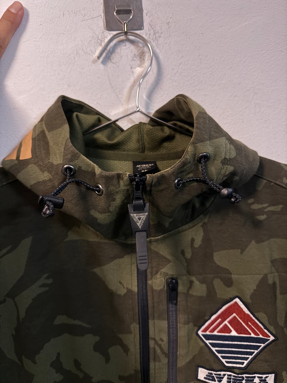 AVIREX USA carmo hood zipup (XL) 상품이미지3