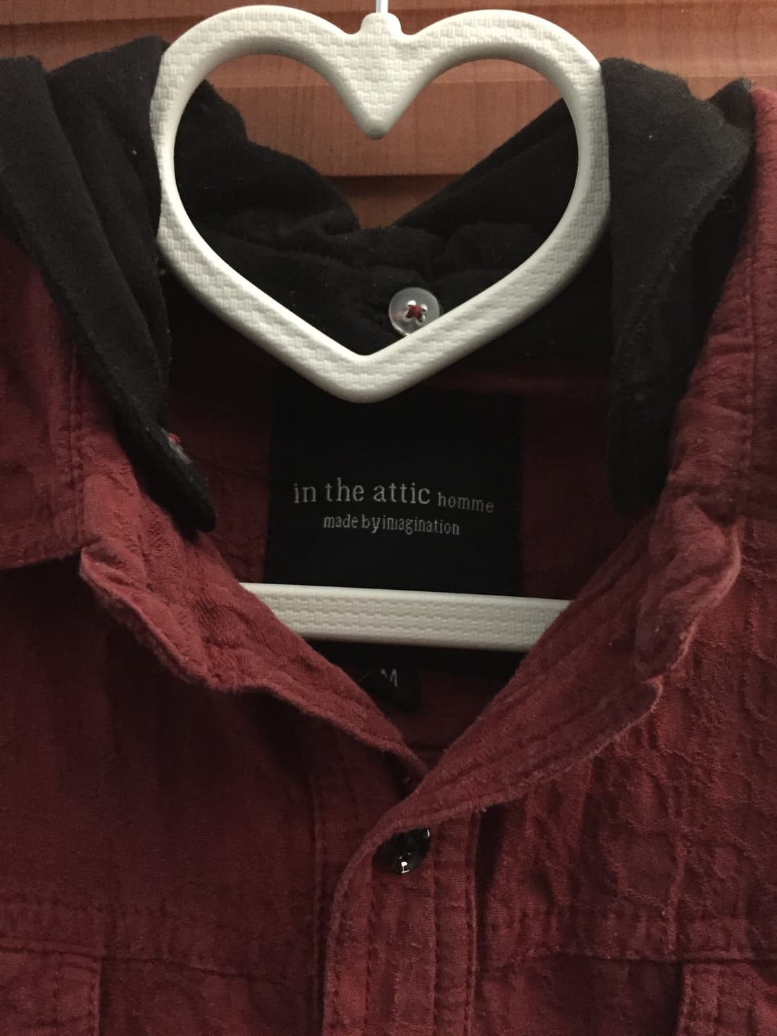 인 더 애틱 옴므 후드 셔츠 상품이미지3