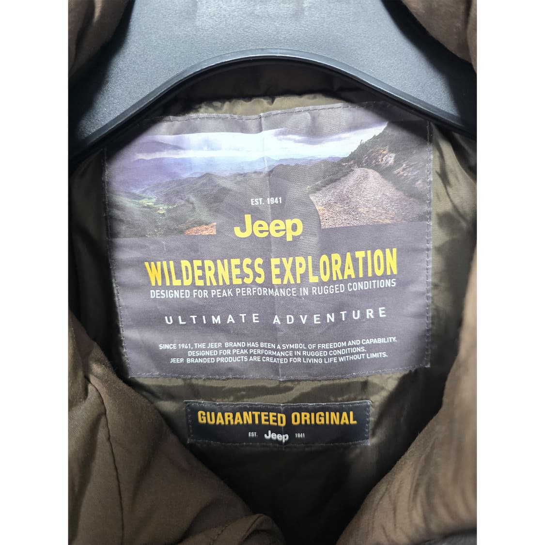 택포) 지프 니트 덕다운 패딩 조끼 S 상품이미지2