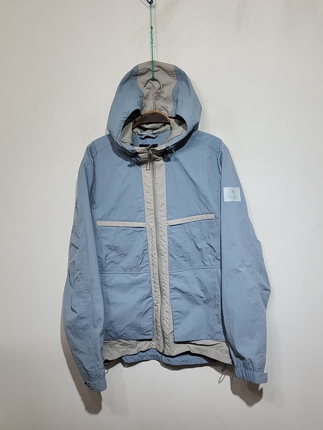 (M) 폴스미스 점퍼 배색 바람막이 후드자켓 매장판  상품이미지1