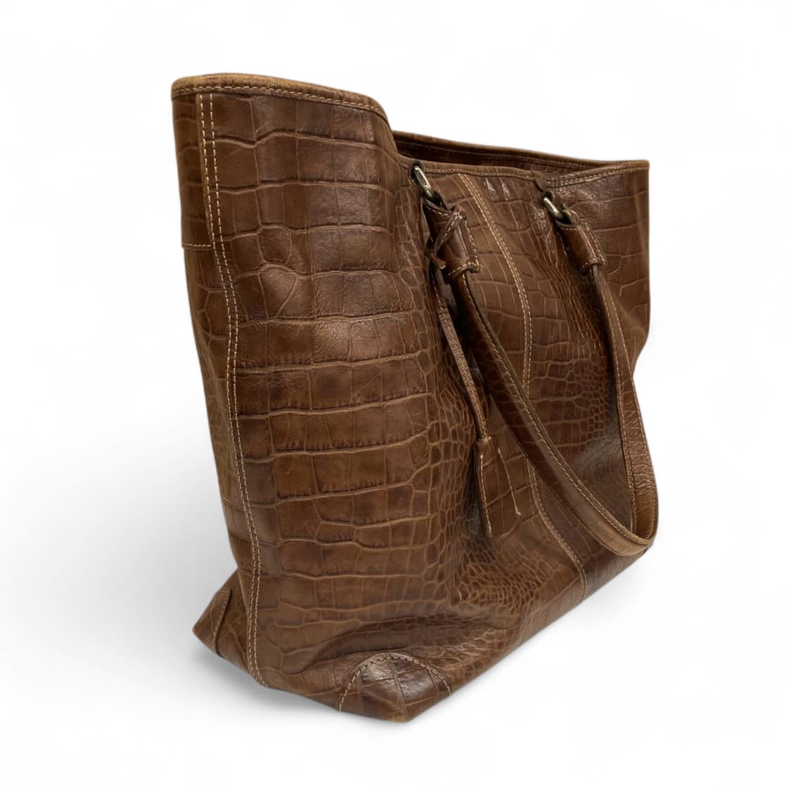 아니아리 aniary 크로코엠보 아이디얼레더 토트백 포터 매니아 추천 상품이미지3