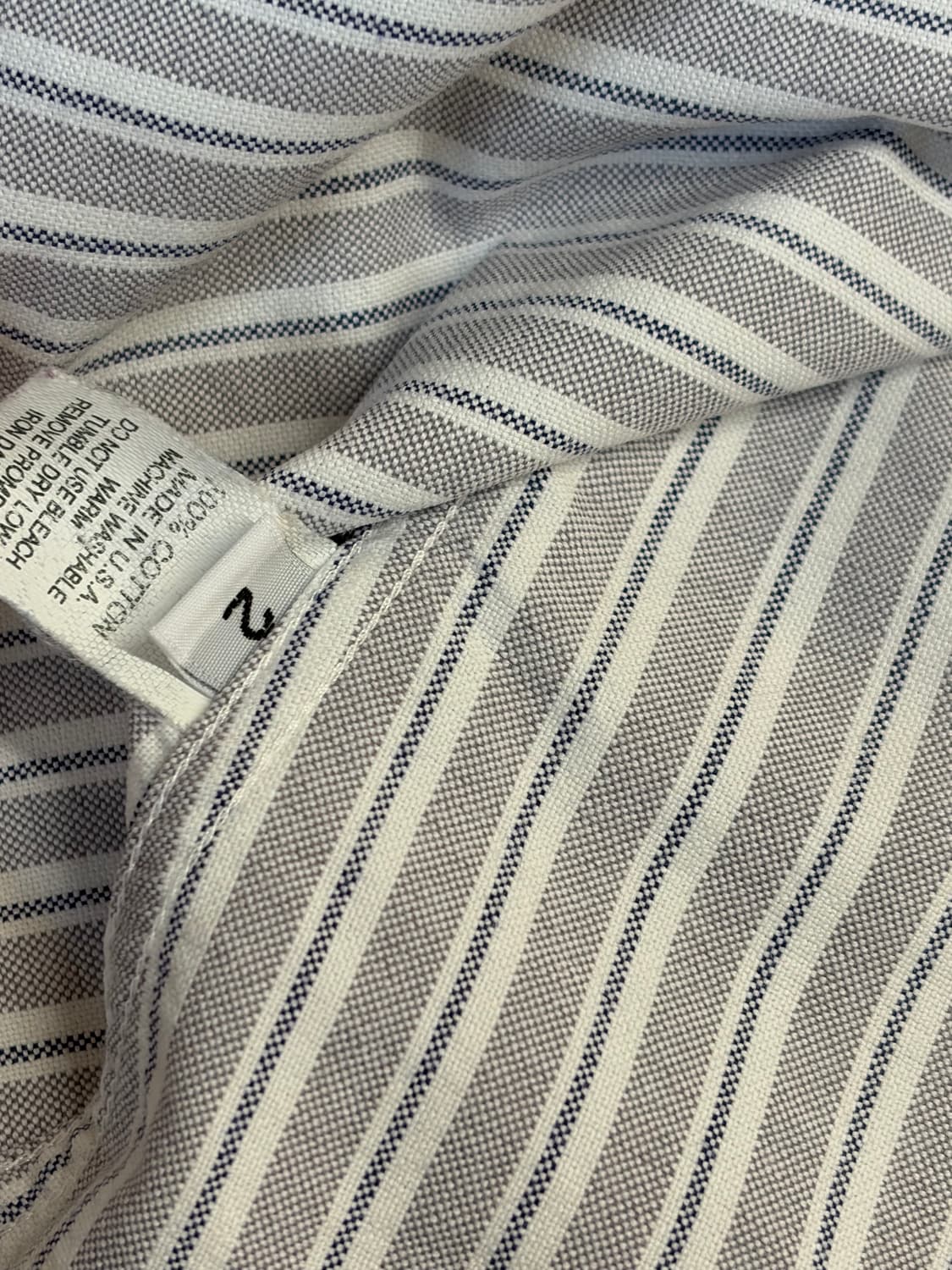 09‘ 톰브라운 아카이브 그레이 셔츠 [size 2] 상품이미지4