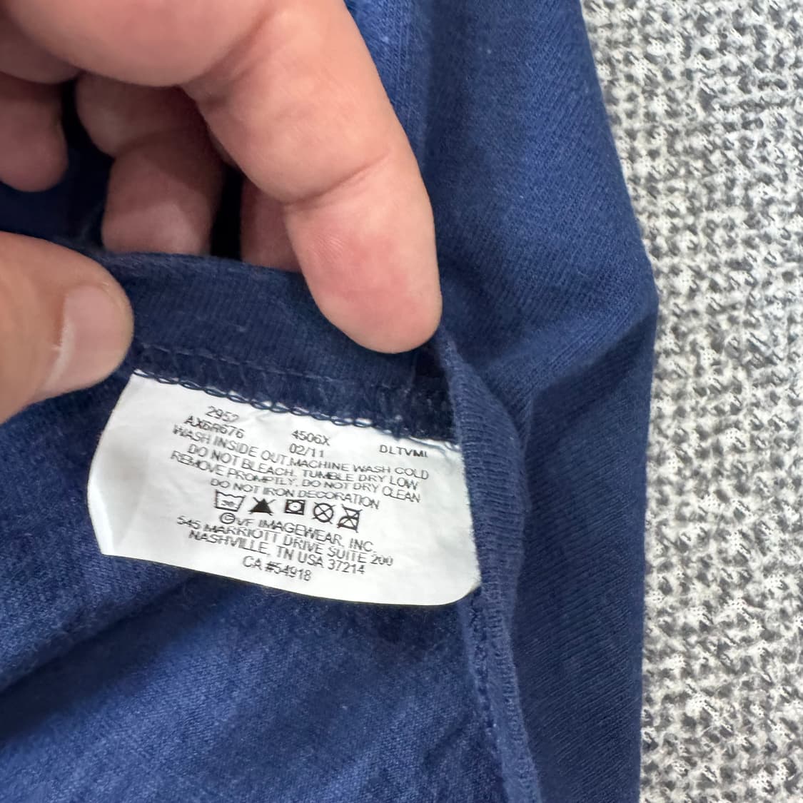 마제스틱 디트로이트 타이거즈 저스틴 벌랜더 공식 네임 앤 넘버 티셔츠 상품이미지6